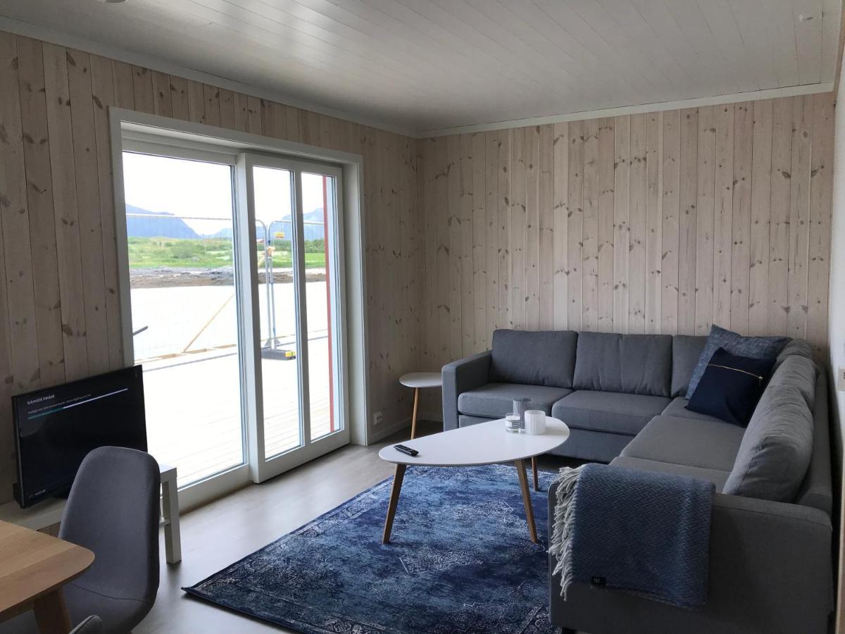 Nappstraumen Seafront Cabin レクネス エクステリア 写真