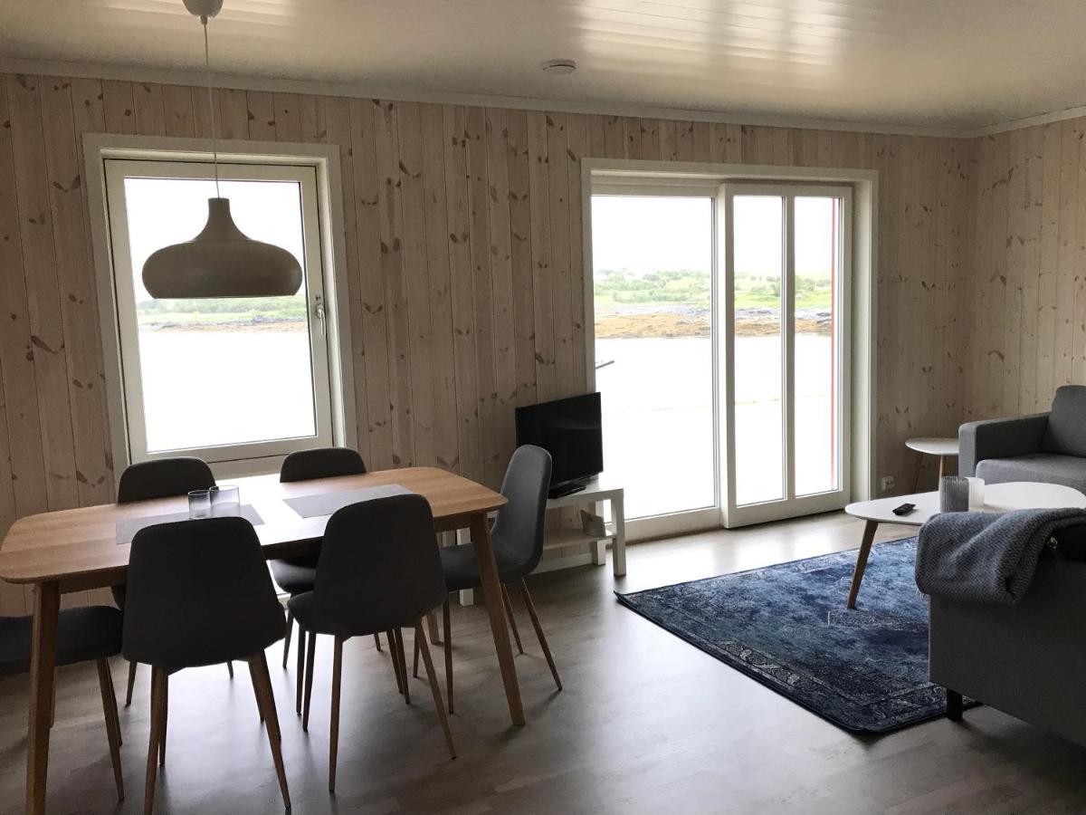 Nappstraumen Seafront Cabin レクネス エクステリア 写真